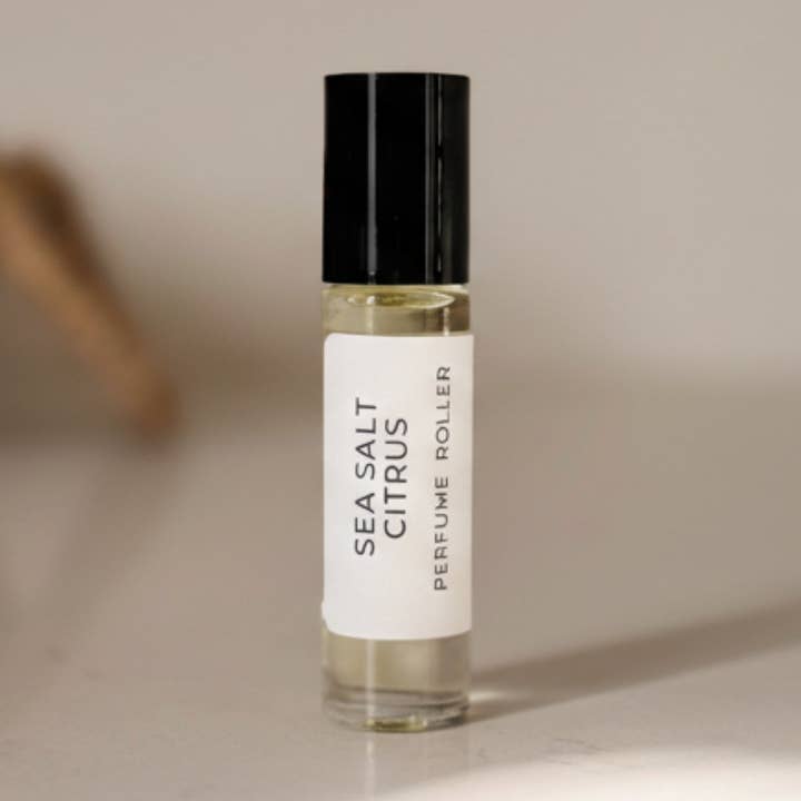 Sea Salt Citrus Perfume Roller for wholesale by Cambridge & Dell Eco-Kind