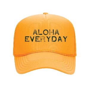 Aloha Everyday Gold - Trucker Hat Unisex for wholesale on Faire4