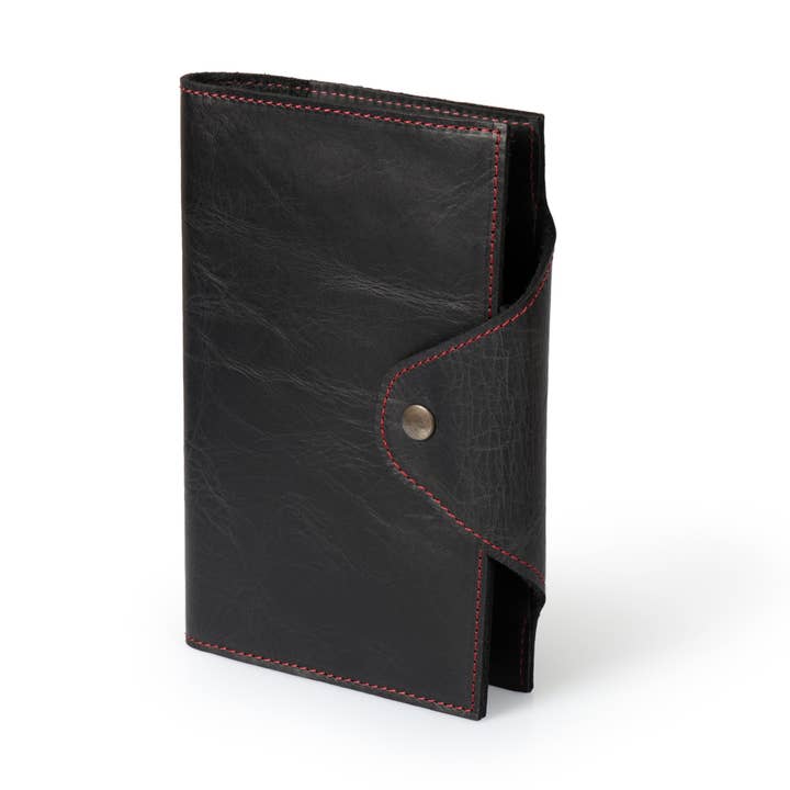 Londo - Wholesale Journal Cover - Londo Personalized Top Grain Leather Portfolio with Notepad (Snap Closure & Lock)36