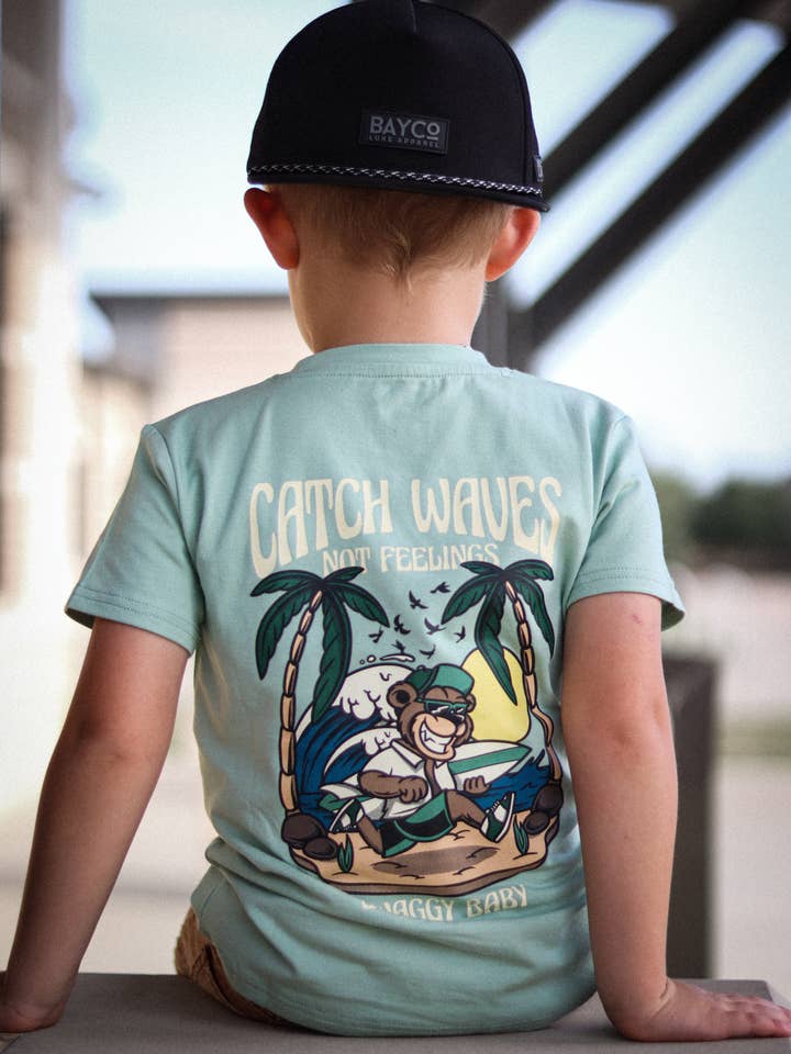 Catch Waves for wholesale by Swaggy Baby Apparel