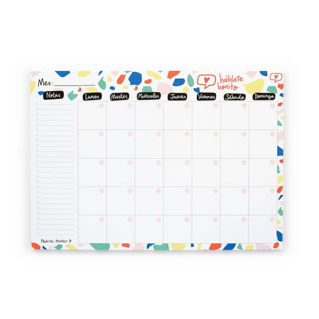 A4 Monthly Planner Talk to Yourself Beautifully for wholesale by Pedrita Parker