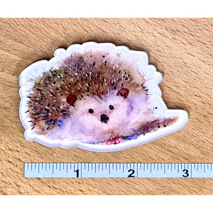 Magnet 'HEDGEHOG' for wholesale by The Art of Dean Crouser Greeting Cards & Stickers