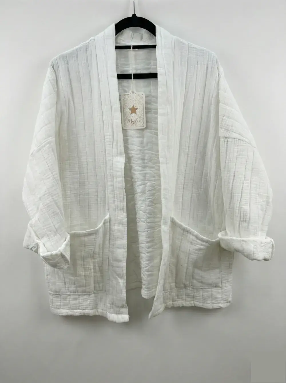 Mimi & Gogo - Vente Veste – femme - Veste matelassée en gaze de coton @5343_VesMatelasséGaze9