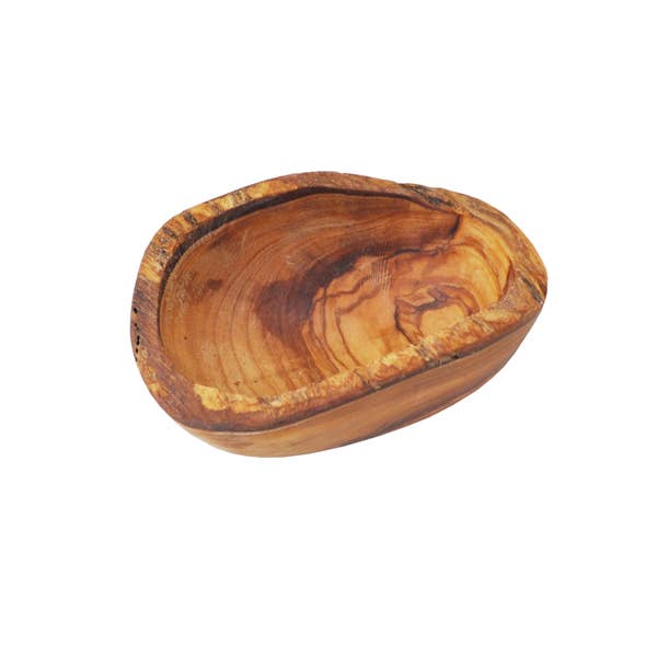 Naturally Med Inc. - Wholesale Condiment/Dip Bowl - Olive Wood Dipping Bowl - Rustic - 4.5” x 2.5”2