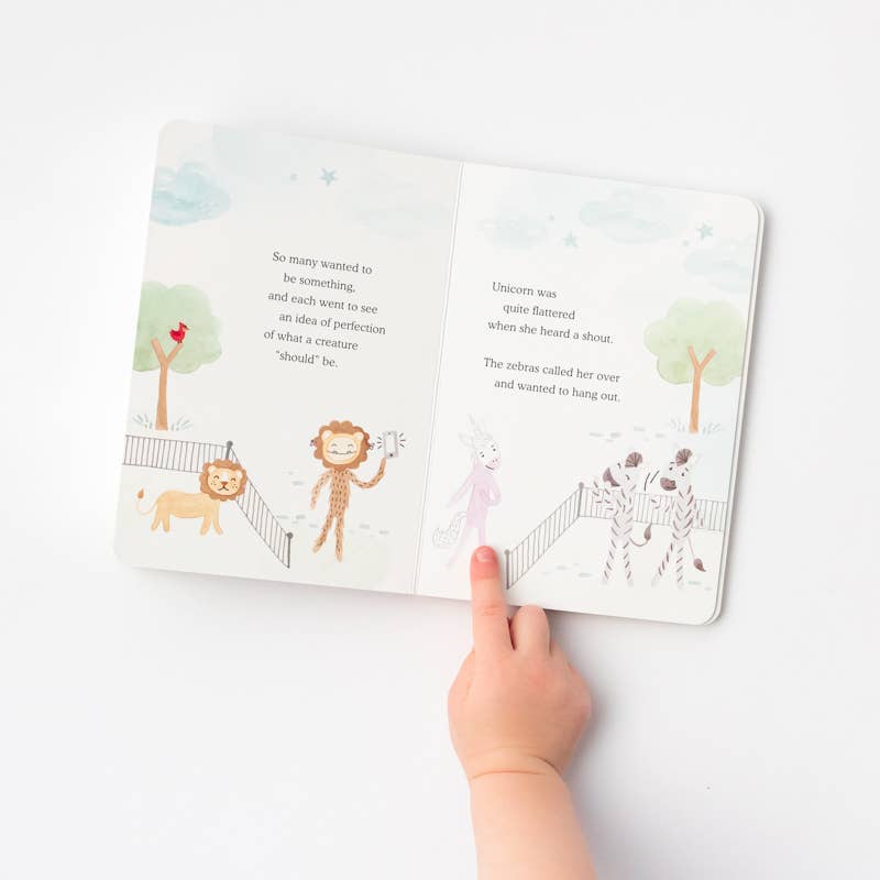 Slumberkins Inc. - Wholesale Stuffed/Plush Toy - Kids & Baby - Unicorn's Authenticity Plush Snuggler Set - with 2 books!7