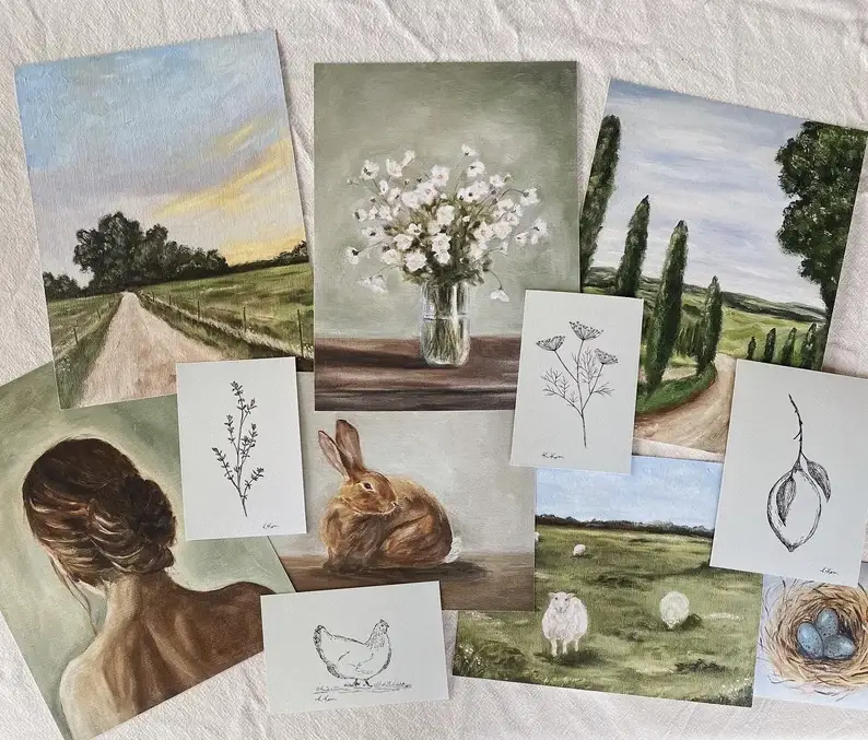 Krista Kim Studio - Wholesale Art Print - HER - Art Print (unframed)3