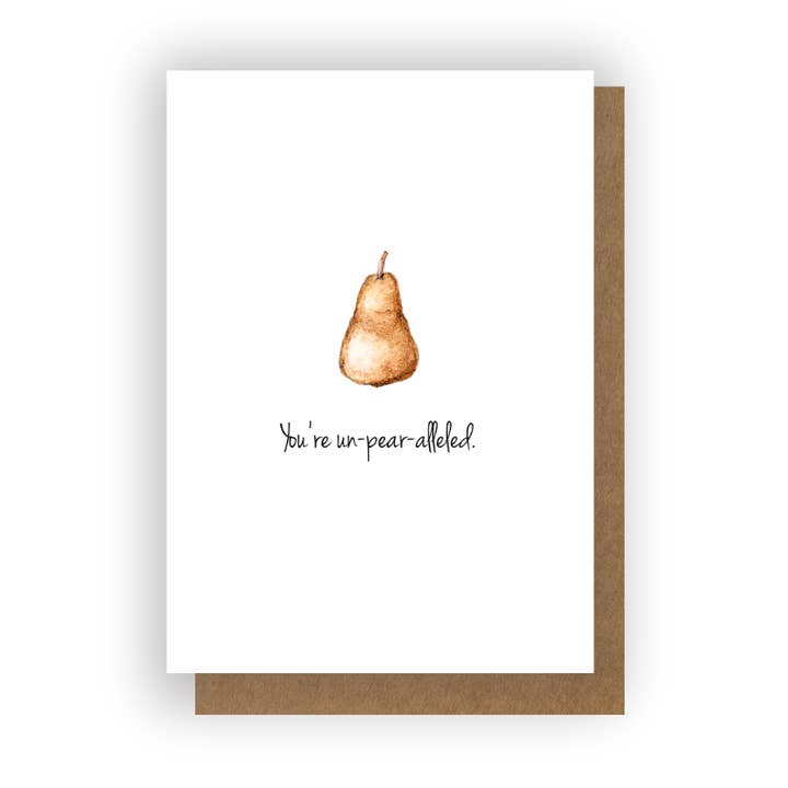 Du er u-pære-lig Mini Kort for engroshandel hos Inkwell & Poppy