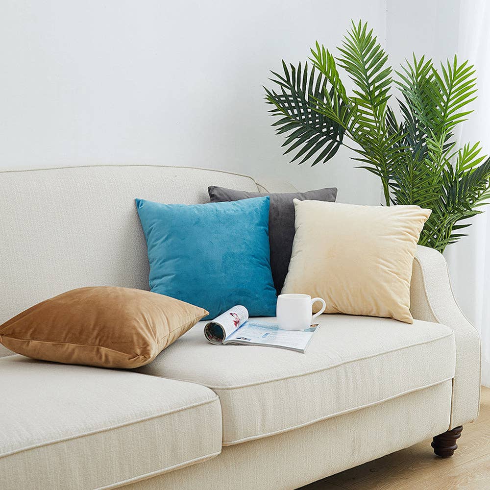 RKAAS HOME - Venta al por mayor Cojines para sillas - Fundas de cojín de terciopelo holandés, disponibles en varios colores5