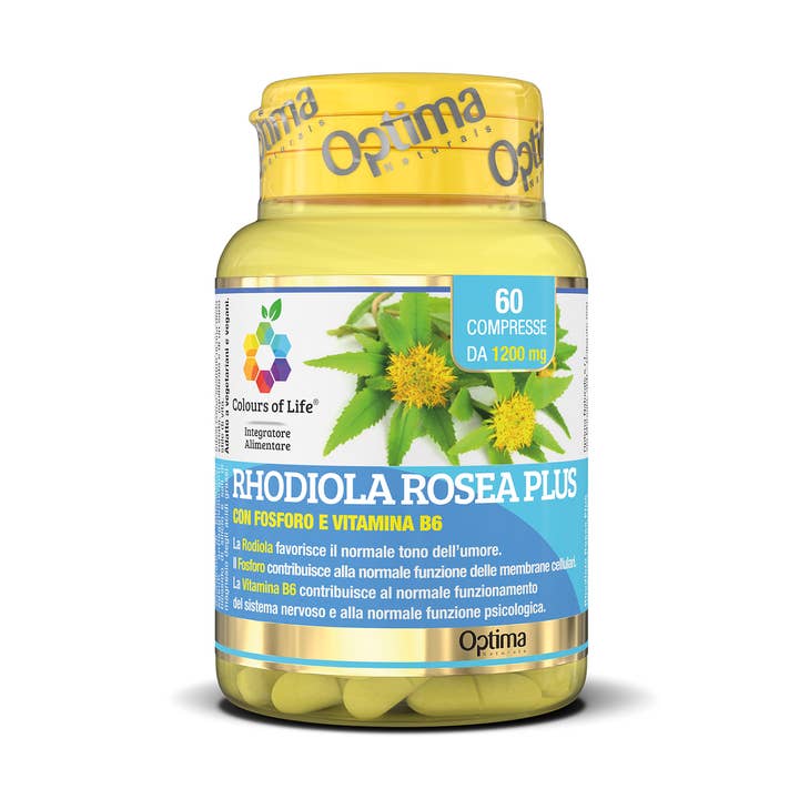 OPTIMA NATURALS - Wholesale Oral Supplement/Vitamin - Rhodiola Rosea Plus 60 Tablets, 1200 mg0