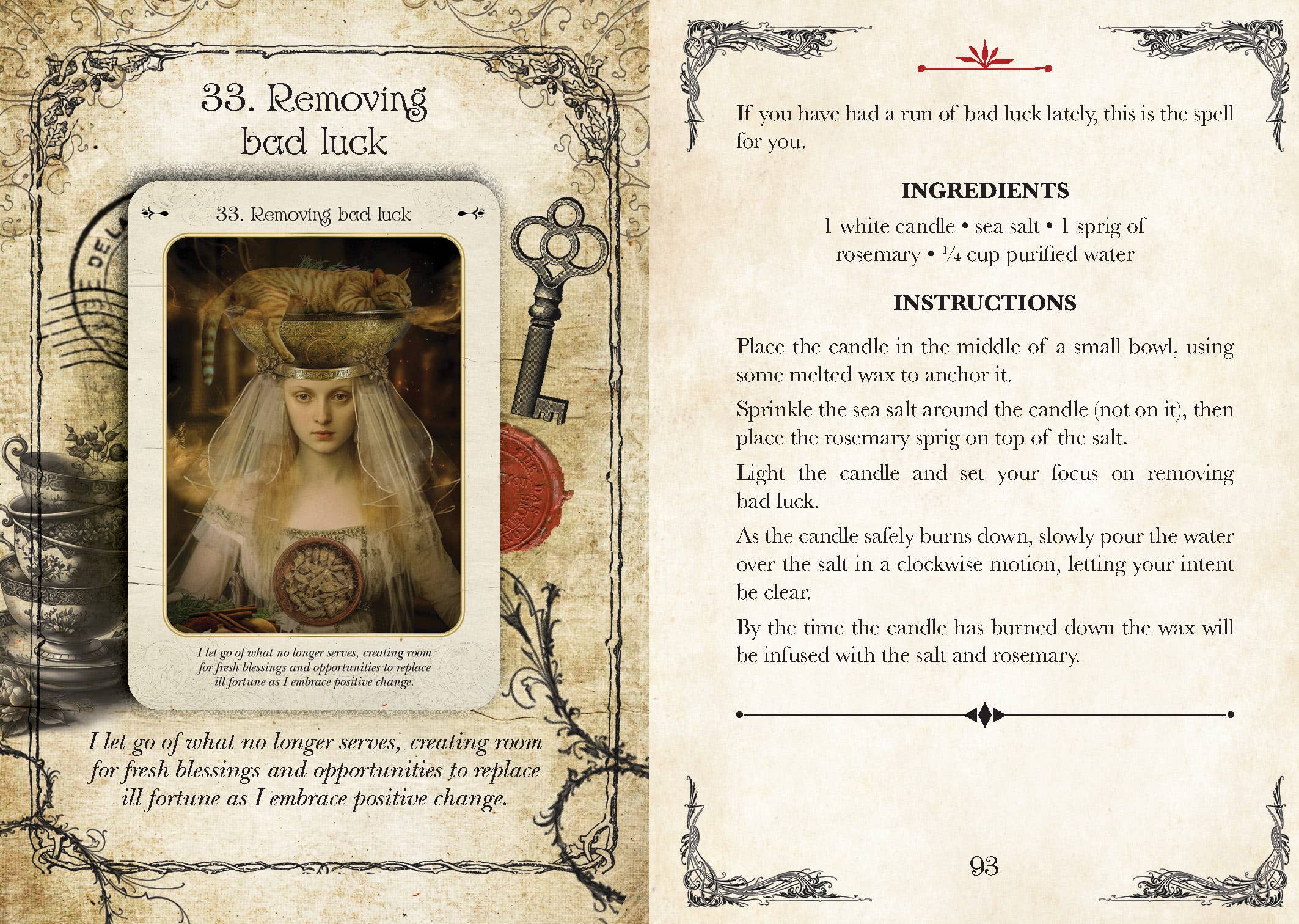 Simon & Schuster UK – wholesale Tarot cards – Kitchen Witch Oracle15