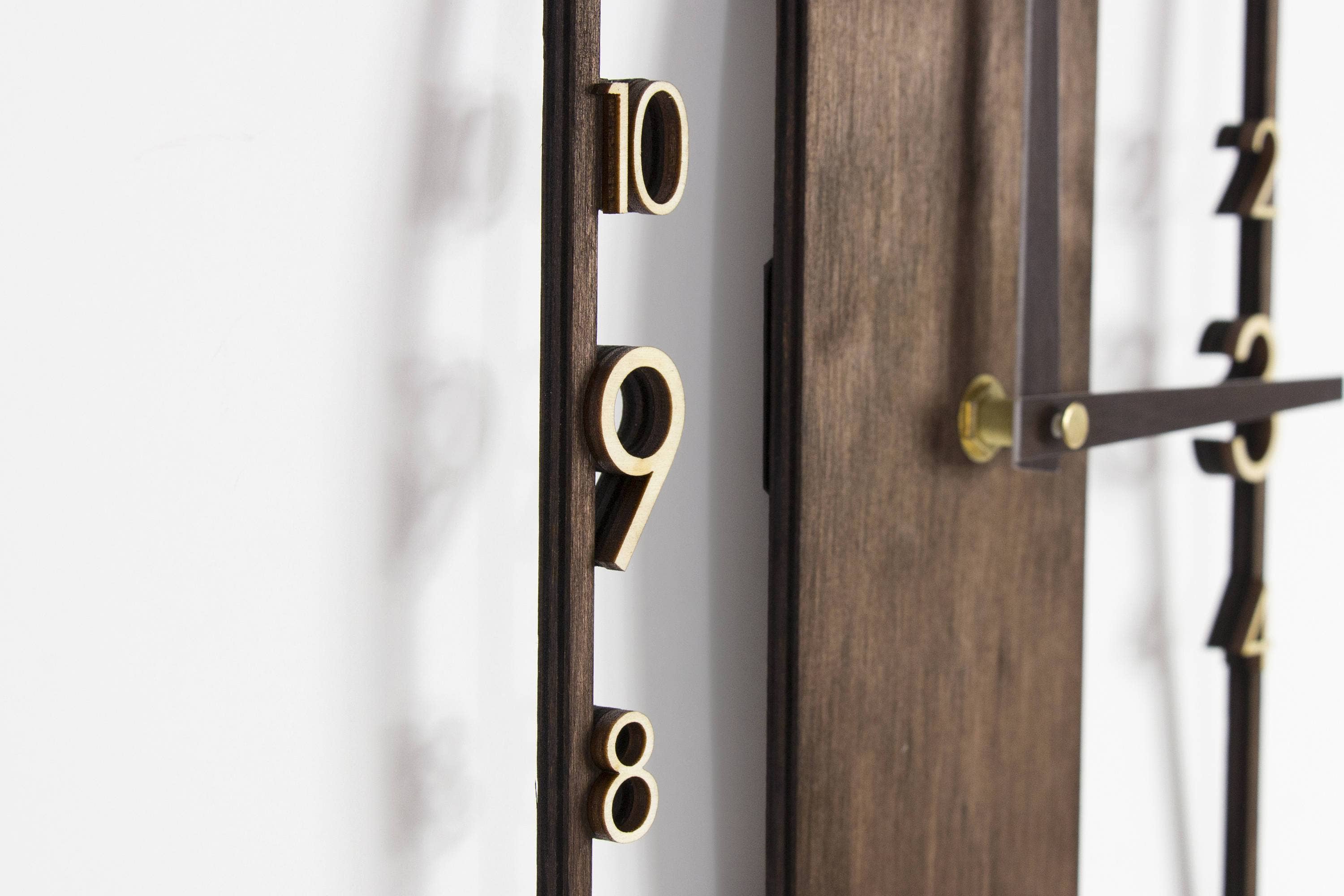 PromiDesign – Relógio de parede por atacado – Relógio de parede retangular de madeira2