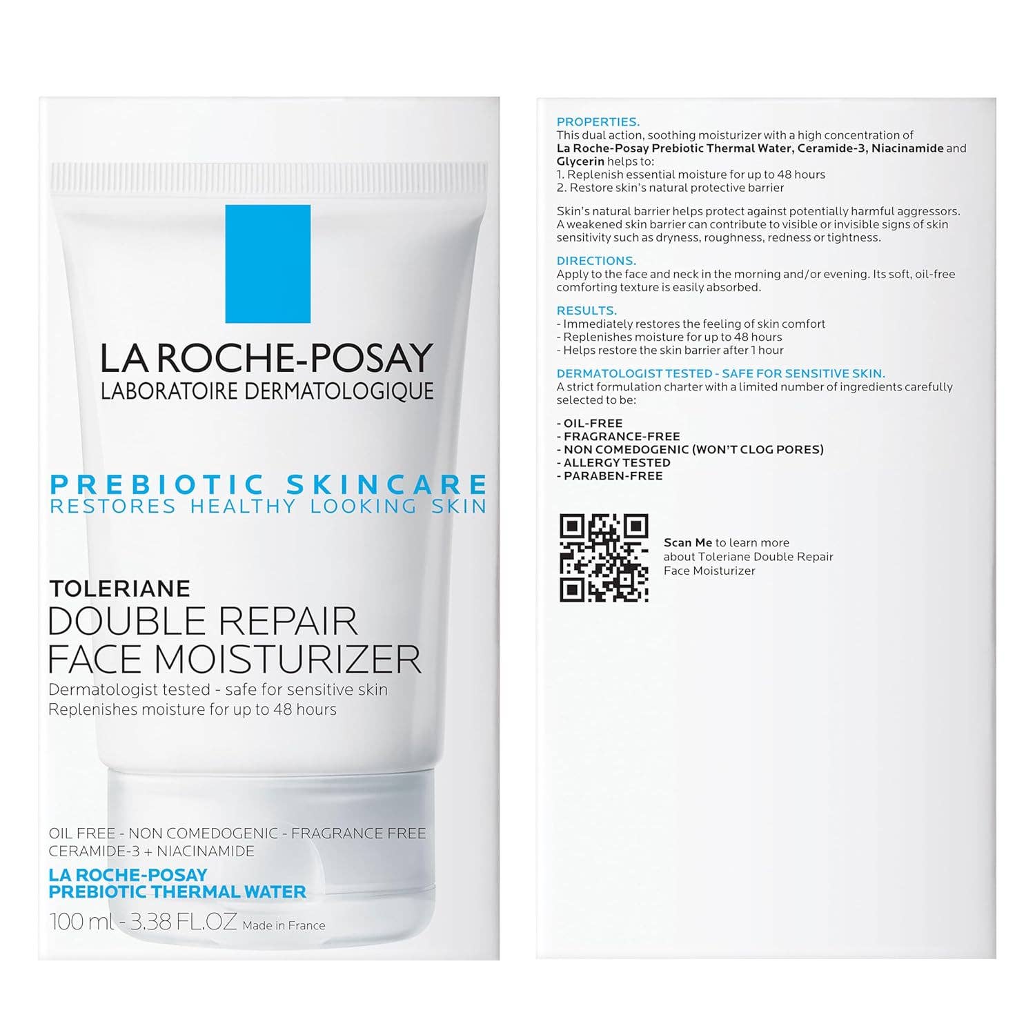 MEHIAZ – wholesale Facial moisturiser – La Roche-Posay Double Repair Face Moisturizer 3.38oz8
