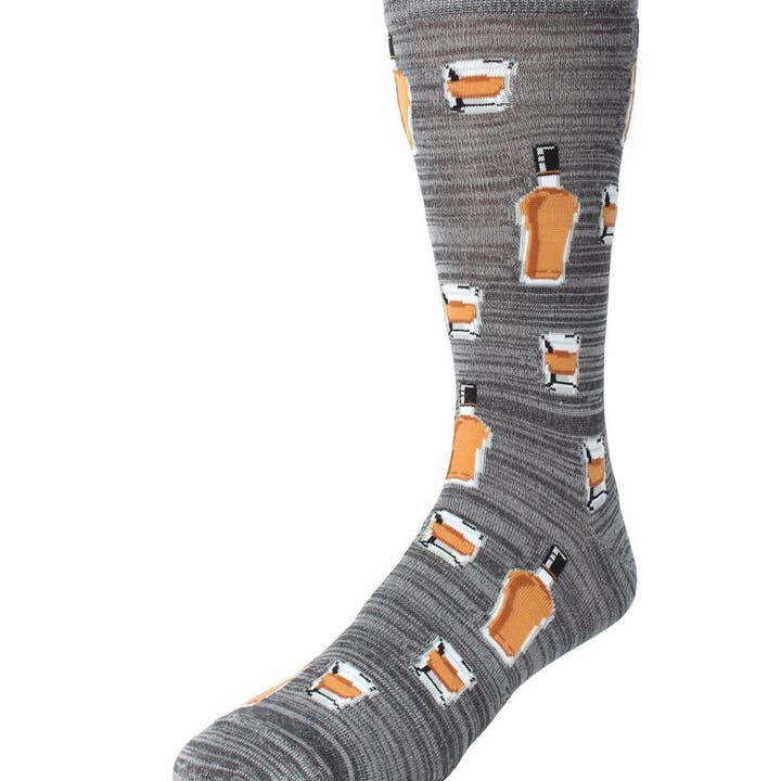 MeMoi Whiskey Bar Conversational Men's Socks and other Purchase Wholesale whiskey socks. Free Returns & Net 60 Terms on Faire trending on Faire.