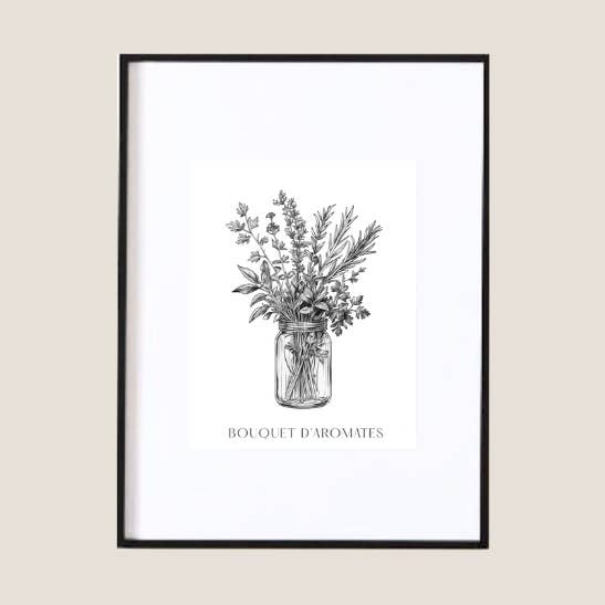 Display Bouquet of Herbs for wholesale by Absolument