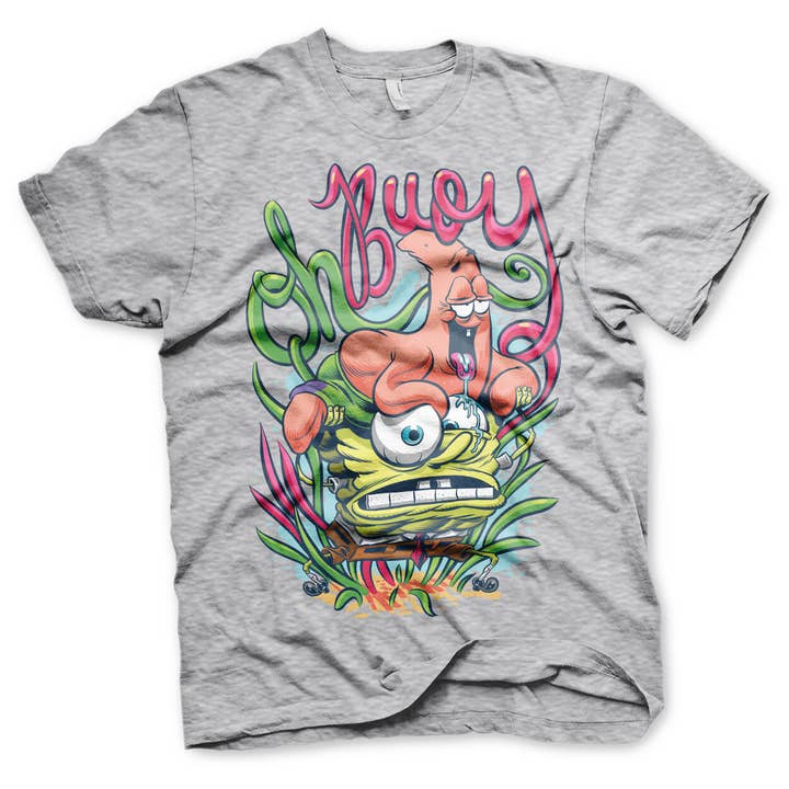 Hybris Production AB – Großhandel T-Shirt mit Siebdruck – Unisex – SpongeBob Oh Junge T-Shirt