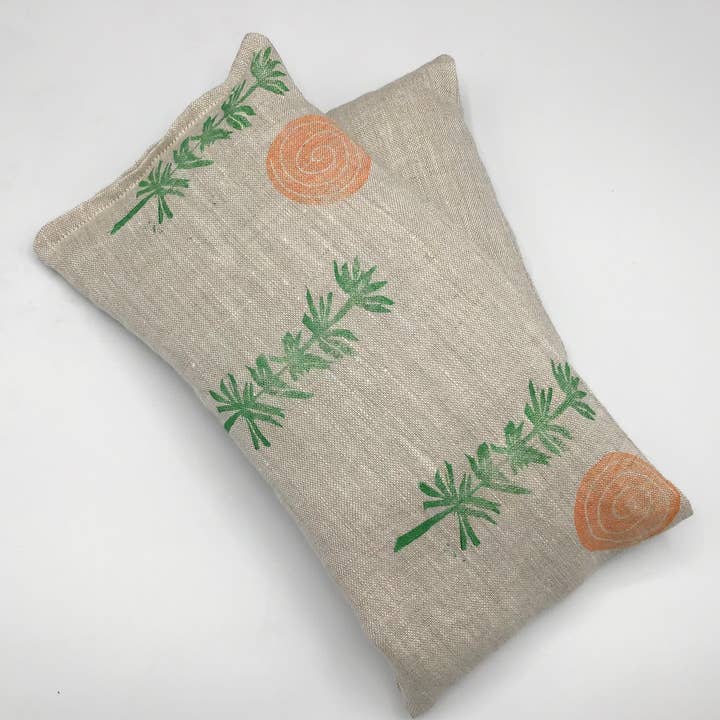 Sun and Plant Aromatherapy pillow for wholesale by Fastsoft Press