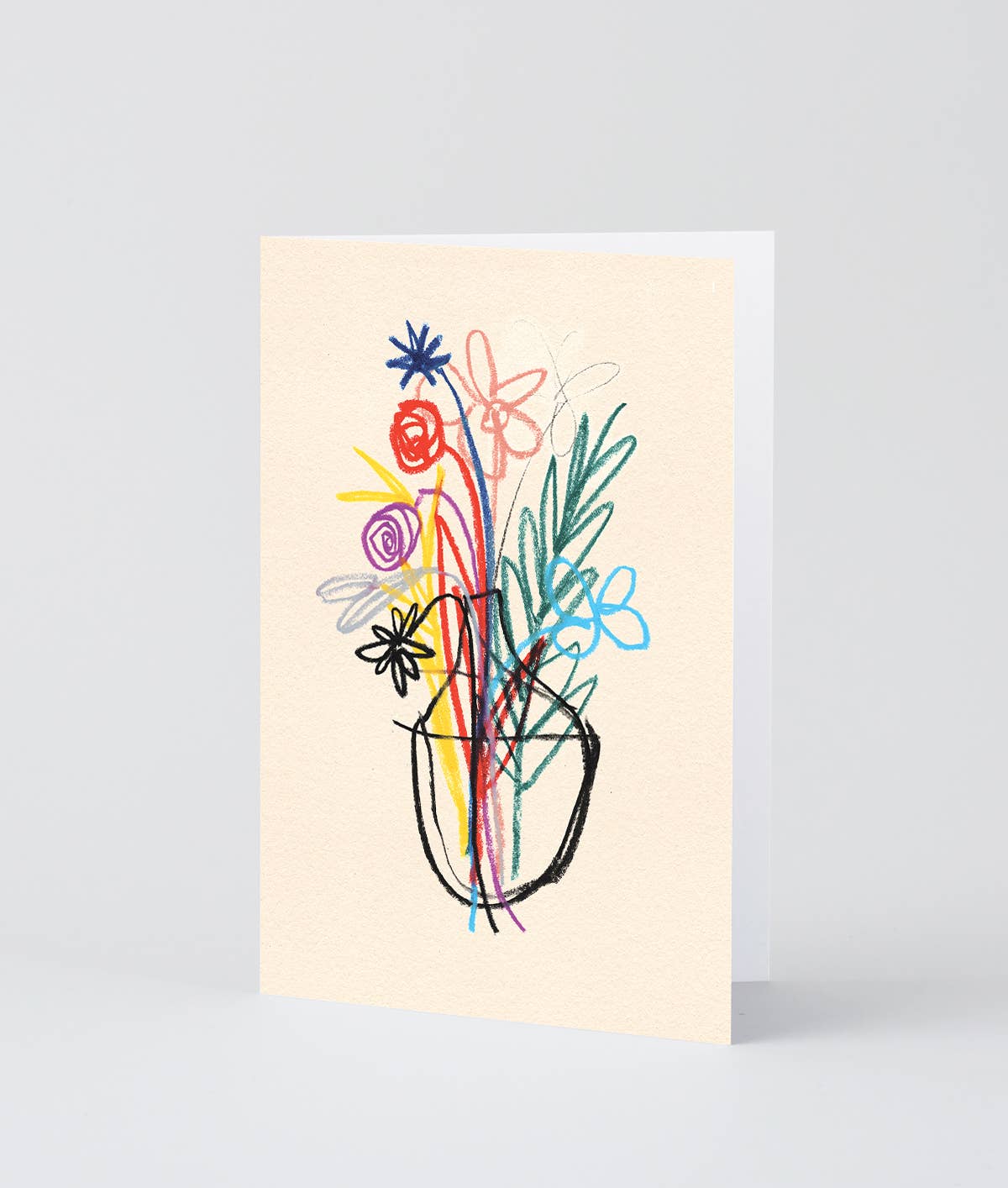 Wrap (US duties paid) – wholesale Everyday greeting card – Bouquet Art Card1