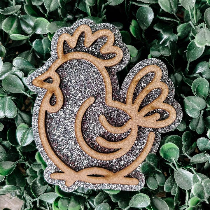 Imán de Pollo - Decoración de Animales de Granja para venta al por mayor de The Product Barn