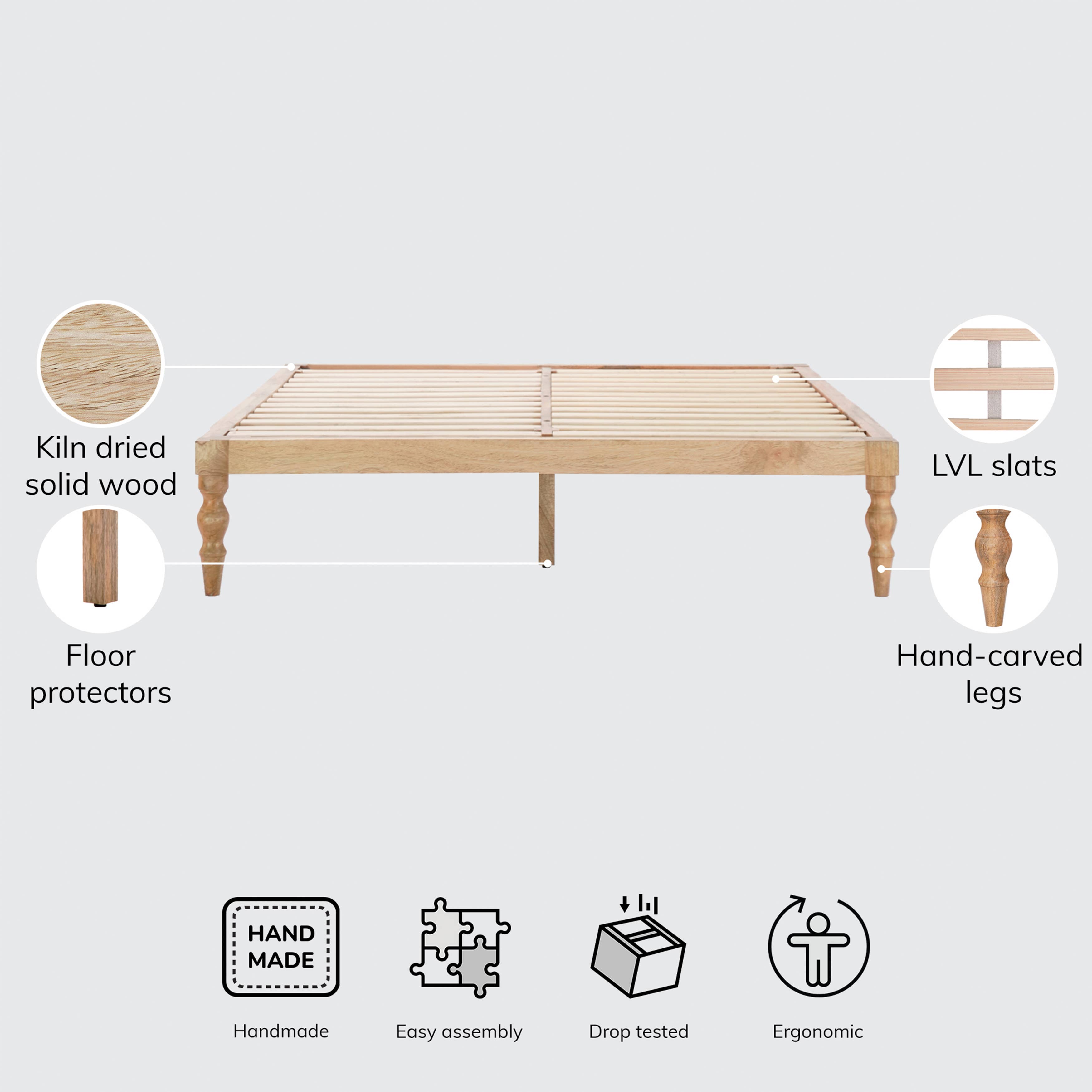 MH London - Wholesale Bed - Rhonda Solid Wood Platform Bed24