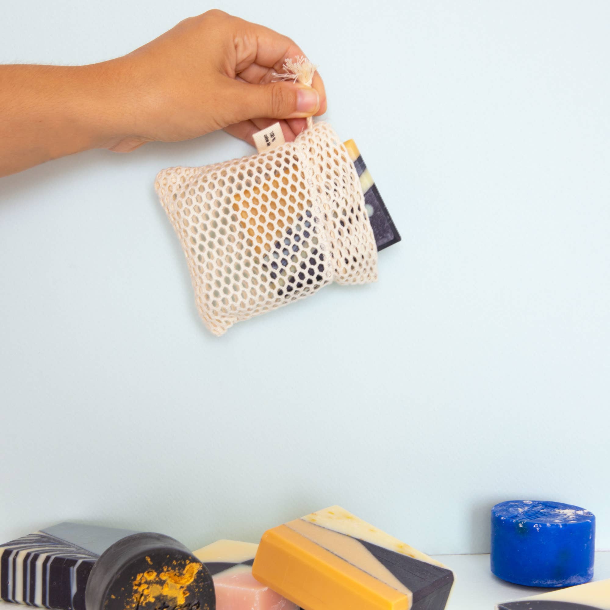 CHAMARREL - Wholesale Soap Pouch/Sack/Bag - XL soap pouch | Organic cotton11