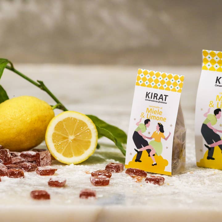 Kirat - Vente Bonbons durs - Bonbons au miel et citron 40 g2