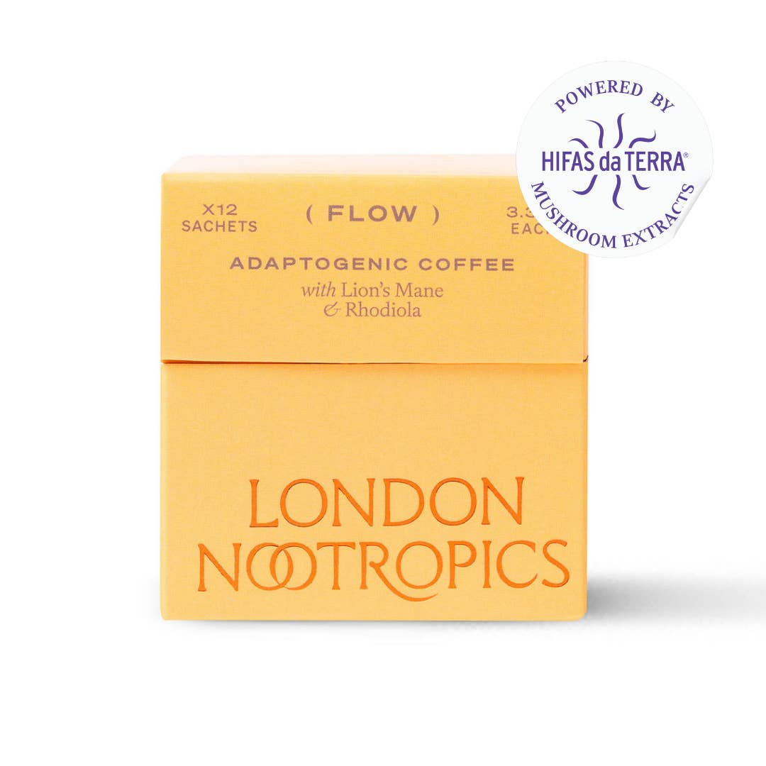 London Nootropics - Vente Cafés/expressos instantanés - Café aux champignons Flow Lions Mane de London Nootropics