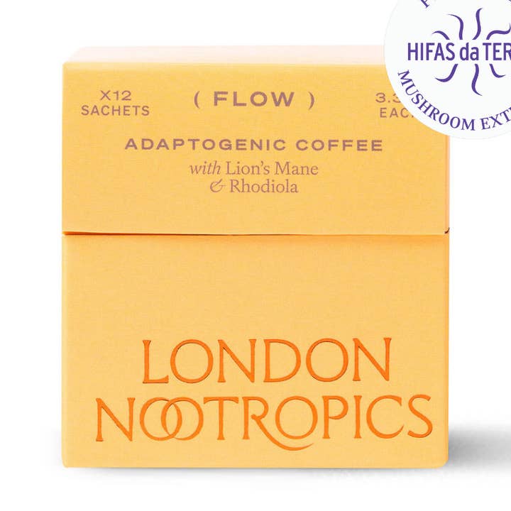 London Nootropics - Vente Cafés/expressos instantanés - Café aux champignons Flow Lions Mane de London Nootropics0
