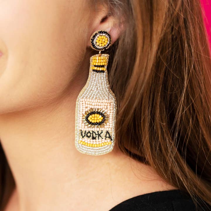 Viv&Lou - Wholesale Dangle Earrings - Viva La Vodka Earrings1