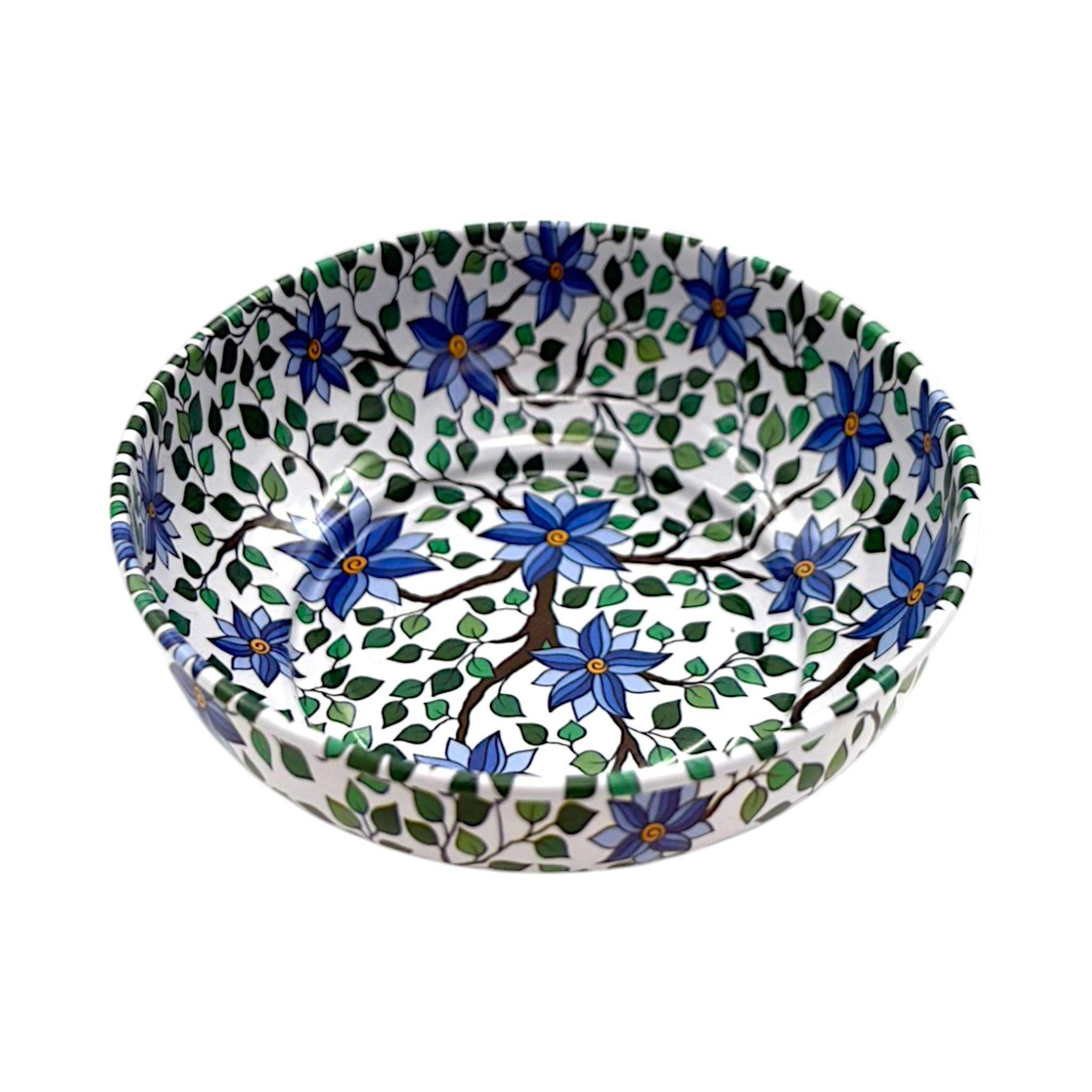 cotonIQ - Wholesale Bowl - Metal Bowl - Flower 1 - Medium - 9cm2