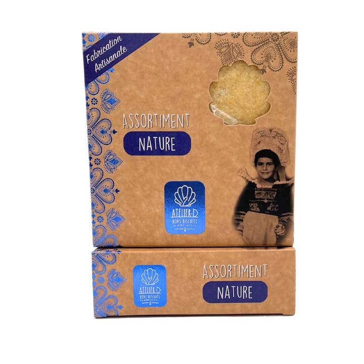 Square case 170G - Natural assortment for wholesale by ATELIER D