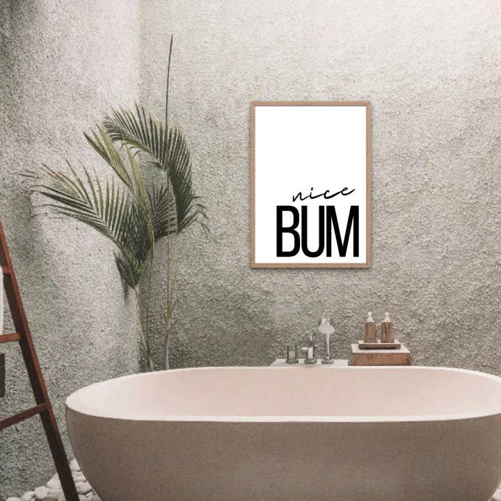PRINTD image - Wholesale Art Print - Funny Bathroom Print, Fun Quote Prints, Wall Prints1