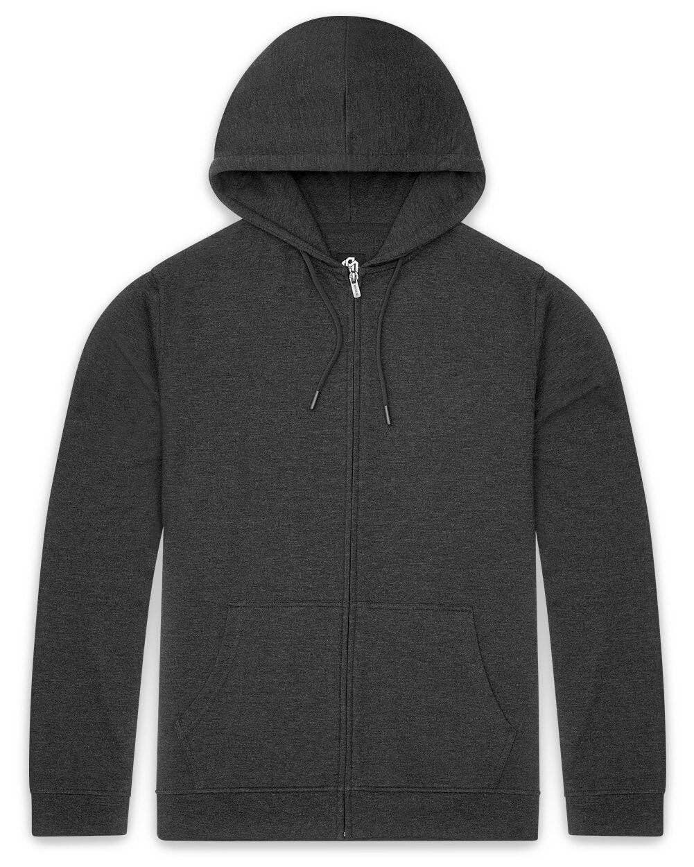 INTO THE AM - Wholesale Hoodie - Men's - Men's Zip-Up Hoodie Sweatshirt (Plain)36