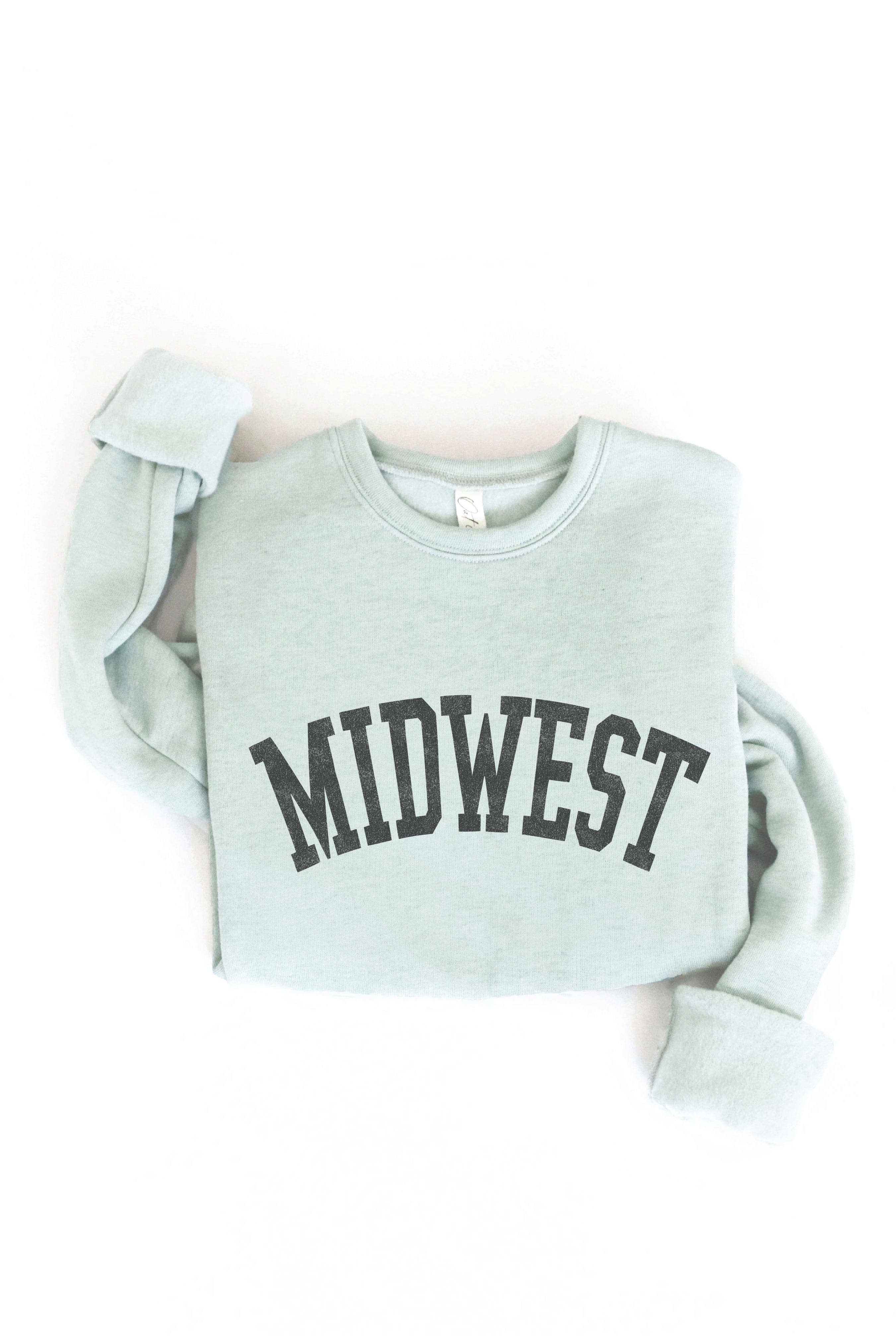 OAT COLLECTIVE - Wholesale Graphic Sweatshirt - Women's - MIDWEST Graphic Sweatshirt1