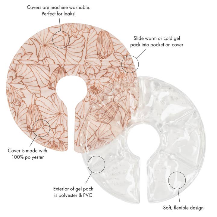 Kindred Bravely - Wholesale Hot/Cold Compress - Soothing Hot or Cold Gel Packs for Breastfeeding & Pumping1