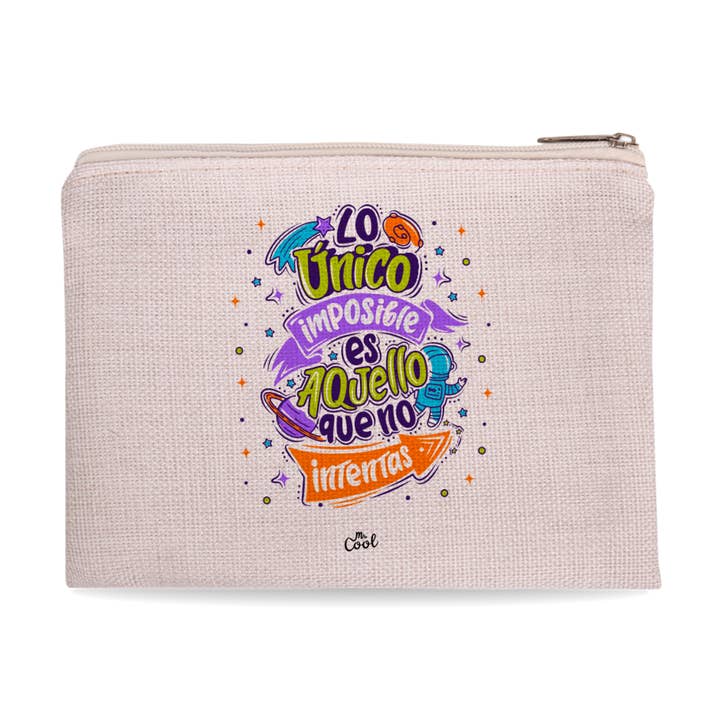 Toalettväska - Det enda omöjliga är det du inte försöker för wholesale av STAR WAY, S.L. | MrCool