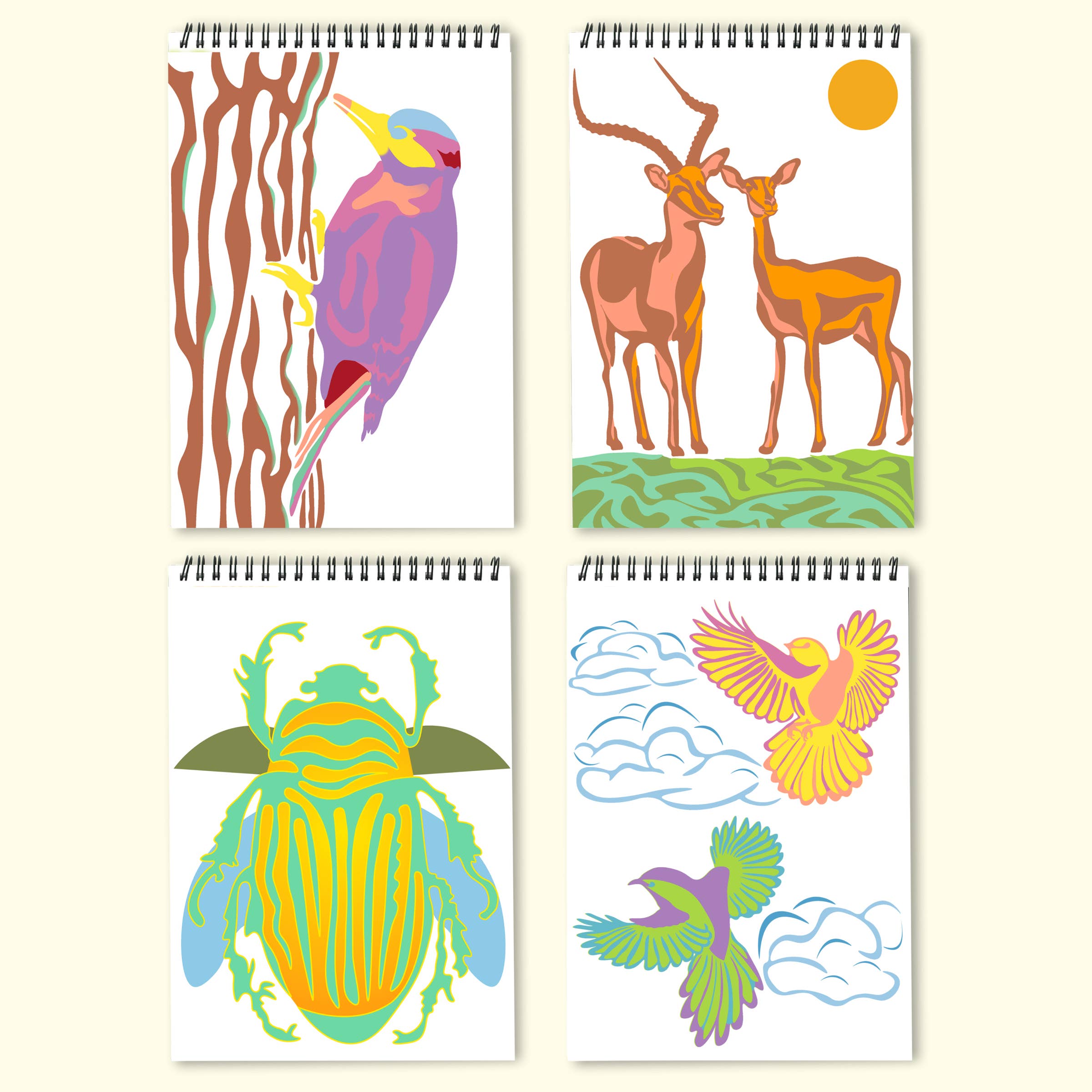 Lifelines - Wholesale Art Set - Kids & Baby - FlowArt  UV- Wildlife 6