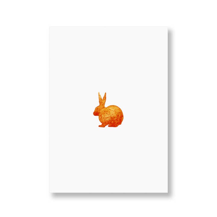 Coniglio pasquale | Cartolina per la vendita all'ingrosso da parte di SANS.design