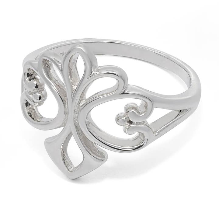 Flourish Vine Ring (RB 4517) for engroshandel hos Boma Jewelry