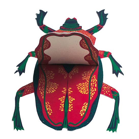 East End Press - Wholesale Everyday greeting card - Scarab Beetle Greeting Card3