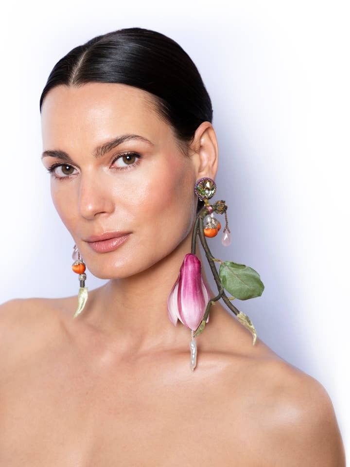 Boucle d'oreille Sungem pour la vente par Ranjana Khan