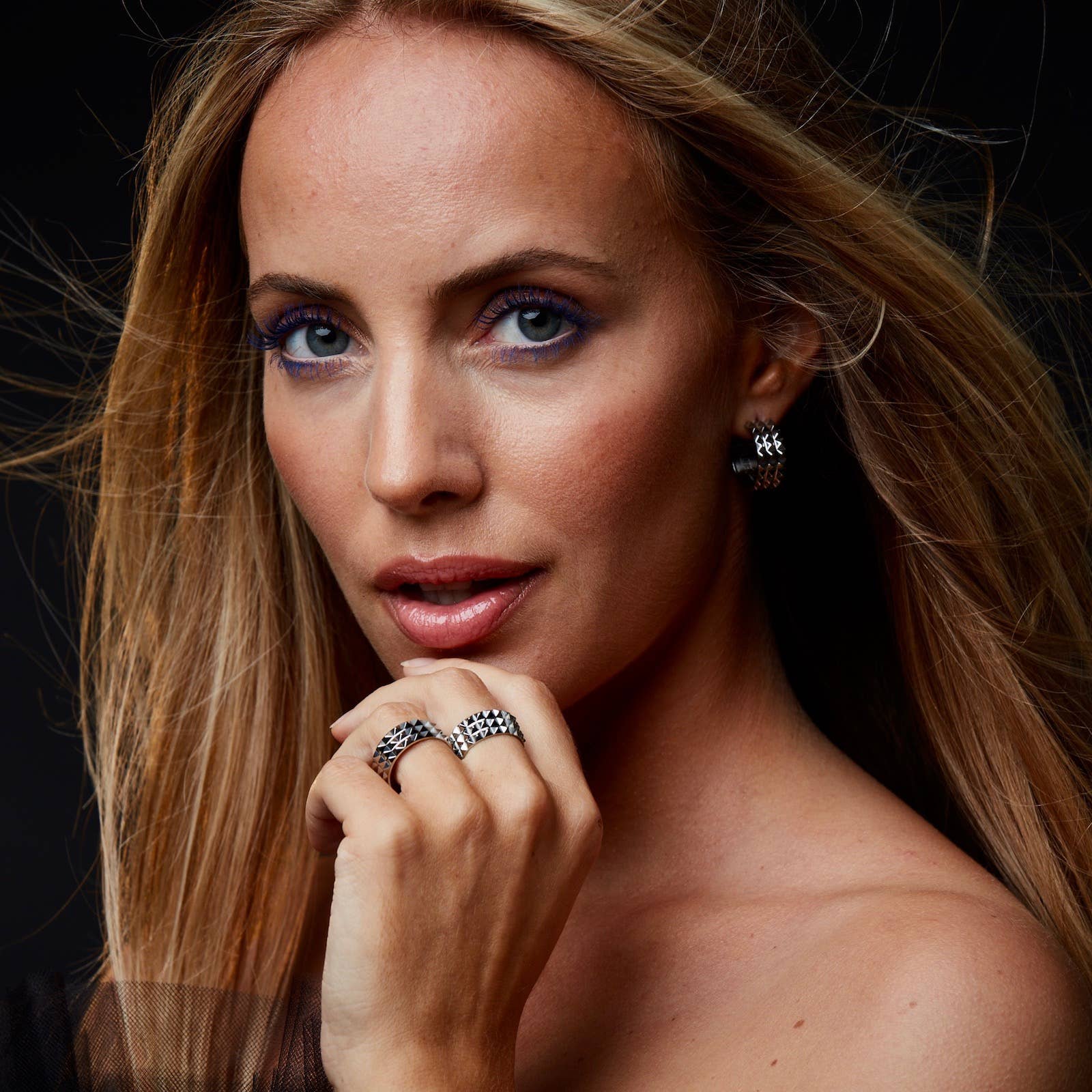 Bud To Rose - Wholesale Band/Stacked Ring - Lexie Ring silver1