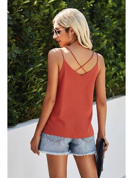 Miss Sparkling - Wholesale Tank Top - Women's - Double Strap Tank Top
