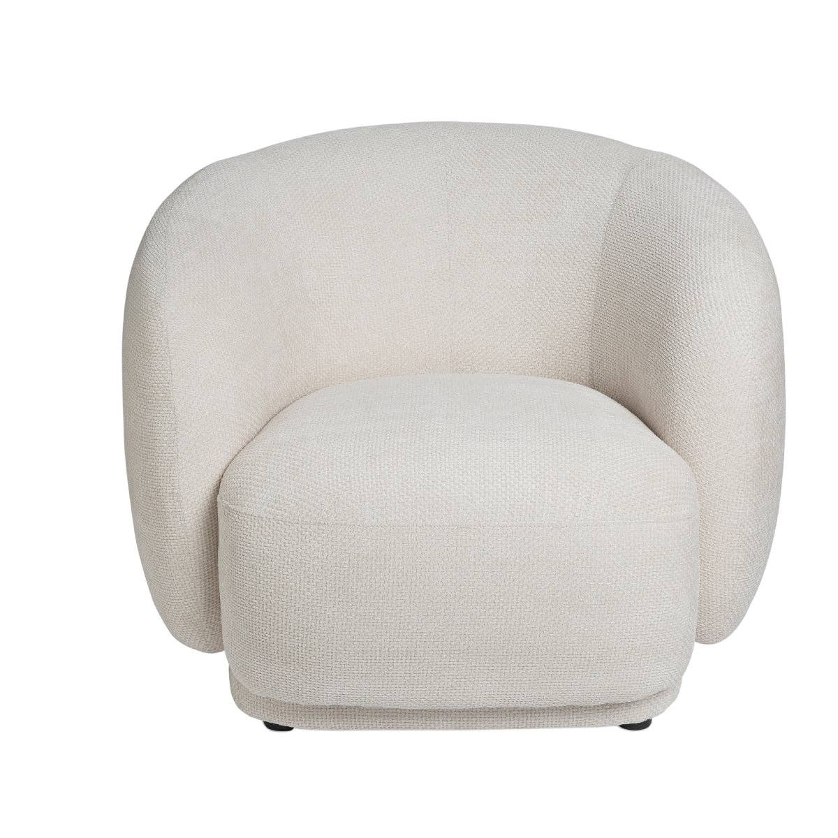 Andrea House - Wholesale Chair - White upholstered armchair2
