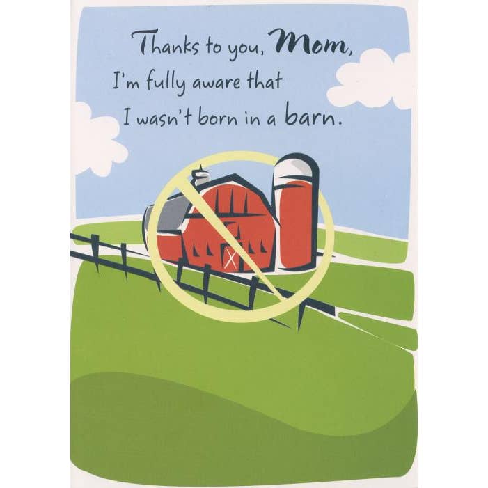 DICKENS INC. - Wholesale Birthday Card - Birthday Mom Humorous | GRTC | SM | 28079J