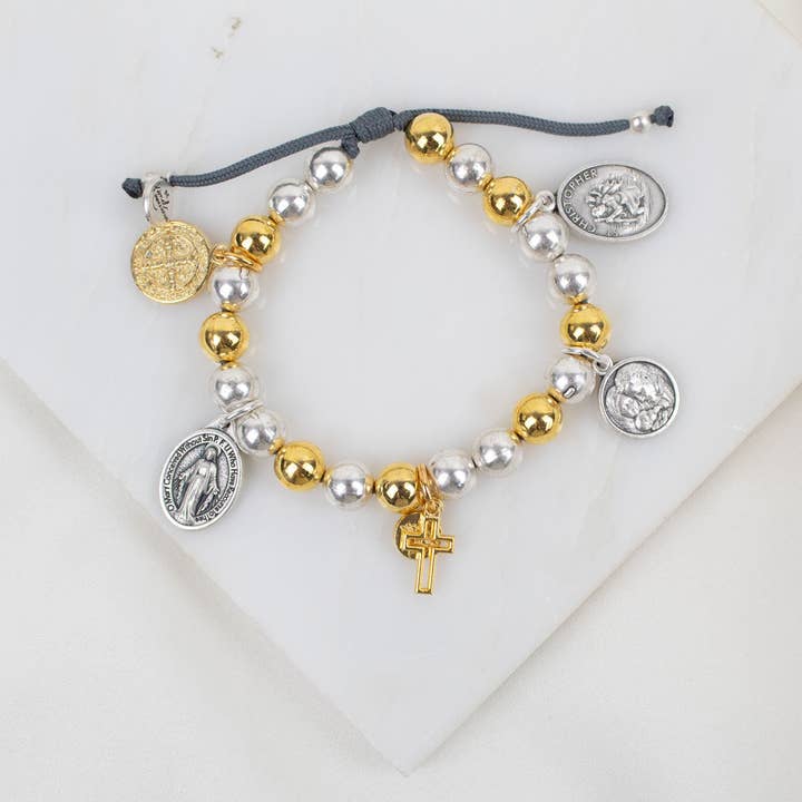 Saints & Heroes Charm Bracelet for wholesale by My Saint My Hero