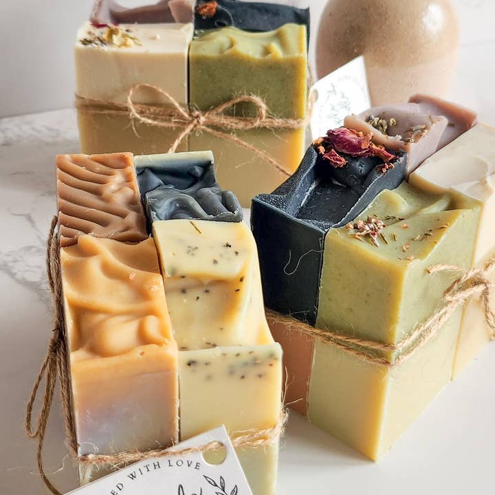 Iya Natural Skincare - Wholesale Bar Soap - Soap Sampler Set- Variety Pack