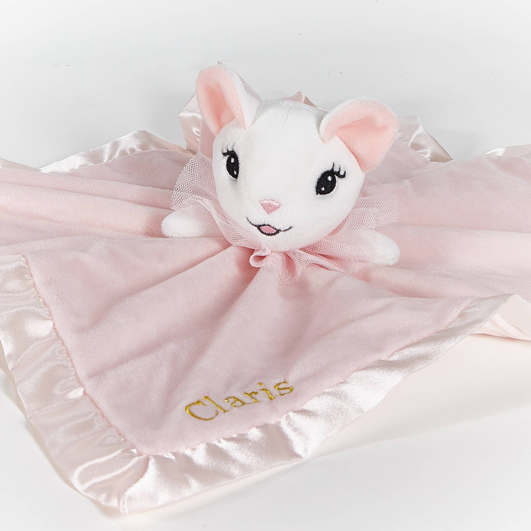 Bunnies By the Bay - Wholesale Security/Cuddle Blanket - Baby - Claris The Mouse - Comfort Blanket2