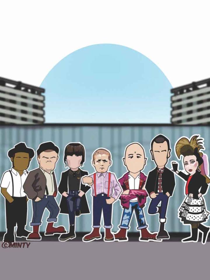 Dit is Engeland Print voor wholesale door A Guy Called Minty LTD