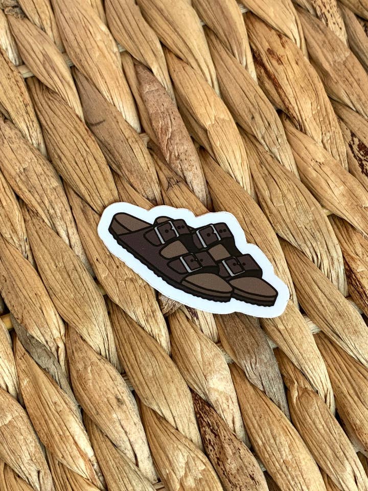 Mini sticker Birkenstock pour la vente par Lily & Violet
