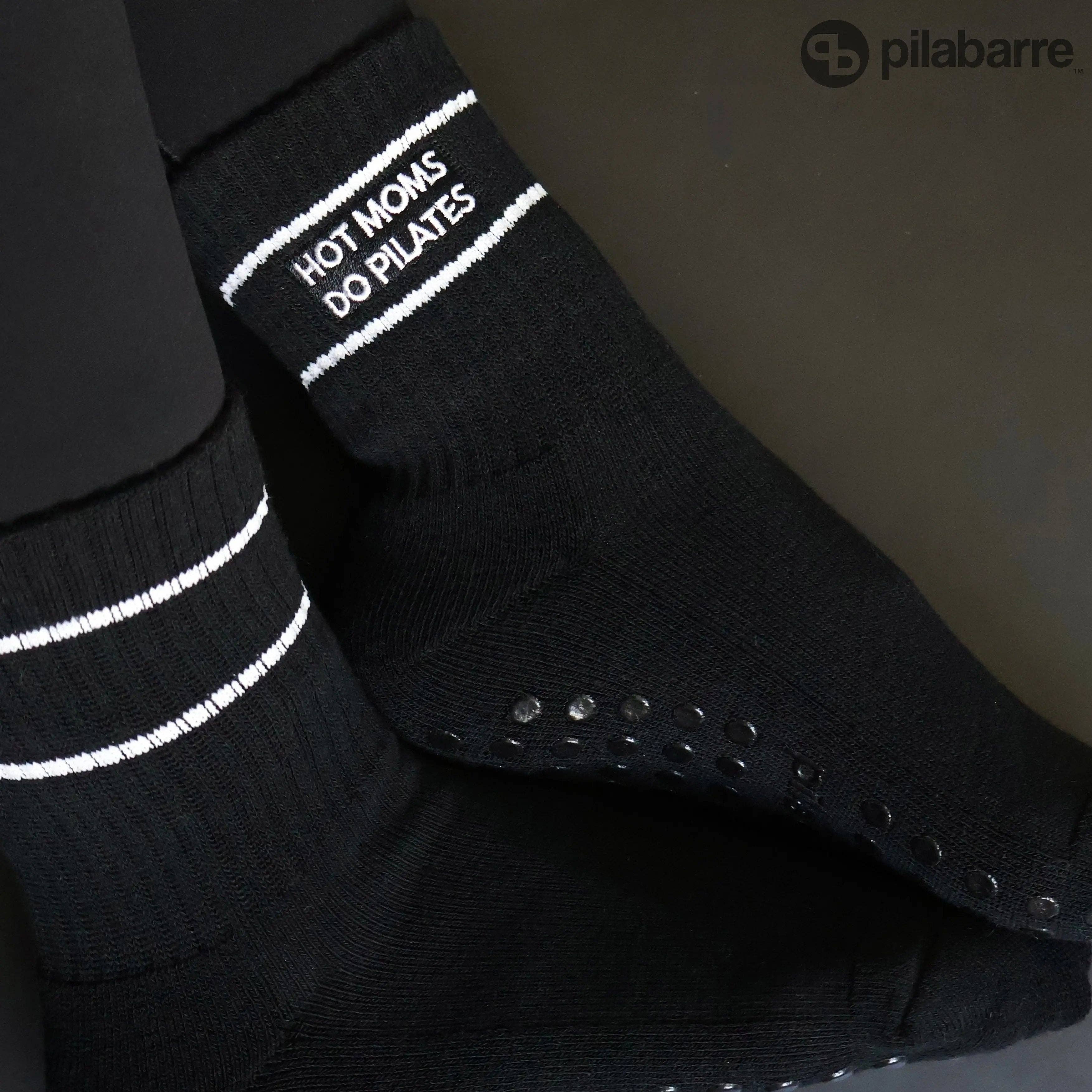 Pilabarre - Vente Chaussettes – femme - Chaussettes "Les Mamans Sexy Font du Pilates"2